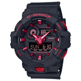 G-Shock Men's Watch Analog-Digital Black Dial With Black Resin Strap, GA-700BNR-1ADR