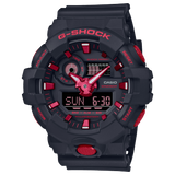 G-Shock Men's Watch Analog-Digital Black Dial With Black Resin Strap, GA-700BNR-1ADR