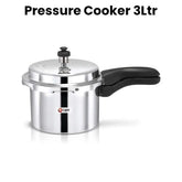 Mr.Light 3L Induction Base Pressure Cooker – Durable Stainless Steel, Fast & Safe Cooking (Model MR5904)