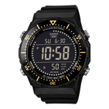 Casio Men's Digital Watch Black Dial With Rotating Bezel and Black Resin Band,AE-1700H-1BVDF