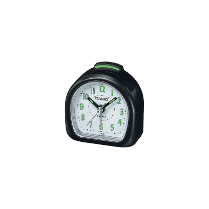 Casio Clock CS-TQ-148-1DF silver dial clock