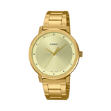 Casio, Women’s Watch Analog, Gold Dial Gold Stainless Steel, LTP-B115G-9EVDF