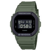 G-Shock Men's Watch Digital Dial with Green Resin Band, DW-5610UU-3DR