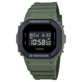 G-Shock Men's Watch Digital Dial with Green Resin Band, DW-5610UU-3DR