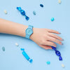 Casio Kids Watch Analog Blue Dial With Blue Resin Strap, LQ-24B-2BDF