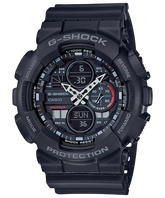 G-Shock Men's Watch Analog-Digital Black Dial With Black Resin Strap, GA-140-1A1DR