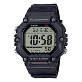 Casio Men's Watch Digital Dial with Black Resin Band, AE-1600H-1AVDF