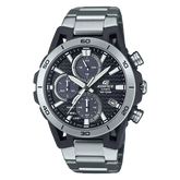 G-Shock Men's Watch Analog Silver Stainless Steel Band, EQS-960D-1AVUDF