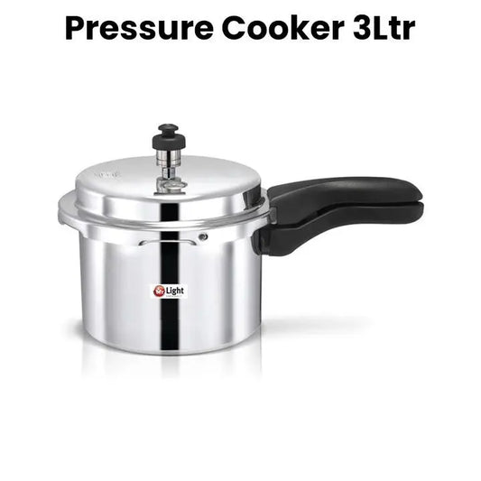 Mr.Light 3L Induction Base Pressure Cooker Durable Aluminum rechargeable LED lighting for home and outdoor use