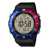 Casio Men's Digital Watch With Rotating Bezel and Black Resin Band, AE-1700H-1A2VDF