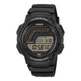 Casio men analog watch, stylish dial with black resin strap, model CS-WS-1800-1AVDF, Bahrain