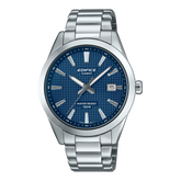 Edifice Analog Men's Watch with Date Display with Blue Dial and Stainless Steel Strap,2AVDF