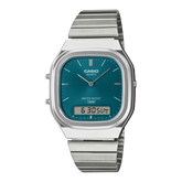 Casio CS-AQ-240E-3ADF green dial watch