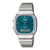 Casio CS-AQ-240E-3ADF green dial watch