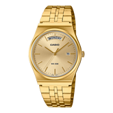 Casio Men's Watch Analog Gold Dial with Gold Stainless Steel Band, MTP-B146G-9AVDF