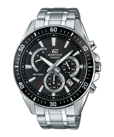 Edifice Men's Watch Analog Black Dial with Silver Stainless Steel Band,EFR-552D-1AVUDF