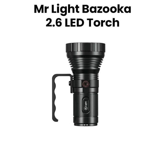 Mr.Light Rechargeable Flashlight 2.6-5000 Lumens with Telescopic Zoom Function rechargeable LED lighting for home and outdoor use