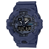 G-Shock Men's Watch Analog-Digital Dial with Blue Resin Band, GA-700CA-2ADR