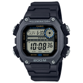 Casio, Men's Watch Digital, Grey Dial Black Resin Band, DW-291HX-1AV
