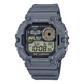 Casio, Men’s Watch Digital, Grey Dial Black Resin Band, WS-1700H-8AVDF