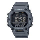 Casio Men's Watch Digital Black Dial with Grey Resin Band, AE-1600H-8BVDF