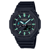 G-Shock Men's Watch Analog-Digital Dial with Black Resin Strap, GA-2100RC-1ADR