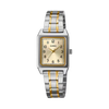Casio Women's Watch Timeless Collection Analog, Gold Dial with Two Tone Stainless Steel Band, LTP-B150SG-9BDF