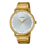 Casio, Men’s Watch Analog, Silver Dial Gold Stainless Steel  Band, MTP-B115G-7EVDF