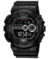 G-Shock Men's Watch Digital Dial with Black Resin Strap, GD-100-1BDR
