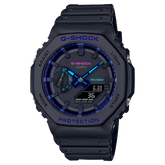 G-Shock Men's Watch Analog-Digital Black Dial With Black Resin Strap, GA-2100VB-1ADR