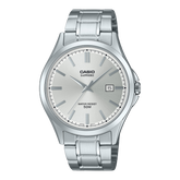 Casio Men's Watch Analog Silver Dial With Stainless Steel Band, MTS-115D-7AVDF