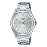 Casio Men's Watch Analog Silver Dial With Stainless Steel Band, MTS-115D-7AVDF