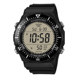 Casio Men's Digital Watch With Rotating Bezel and Black Resin Band,AE-1700H-1AVDF