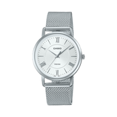 Casio, Women’s Watch Analog, Silver Dial Silver Stainless Steel, LTP-B110M-7AVDF