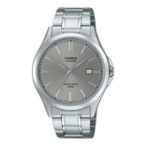 Casio Men's Watch Analog Grey Dial With Stainless Steel Band, MTS-115D-8AVDF