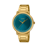 Casio, Women’s Watch Analog, Blue Dial Gold Stainless Steel, LTP-B115G-3EVDF
