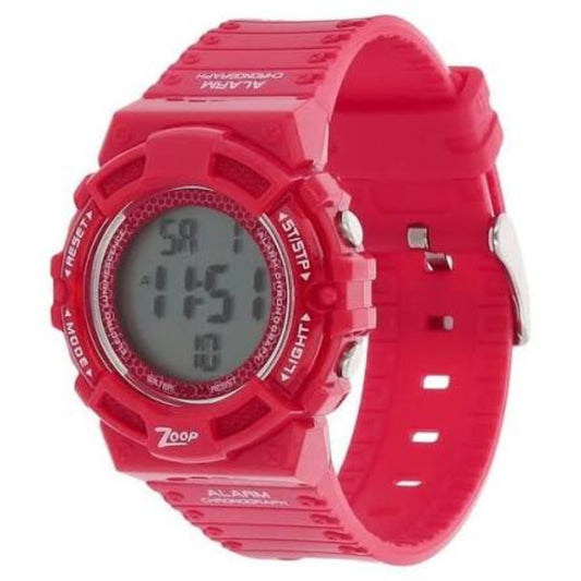 Zoop By Titan Kid's Watch Digital Dial With Red Resin Strap, 4040PP02