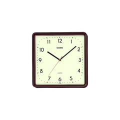Casio, Wall Clock, Analog Beige Dial, IQ-152-5DF