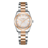 Lee Cooper Women's Watch Analog Mother of Pearl Dial with Two-Toned Stainless Steel Band, LC08190.520