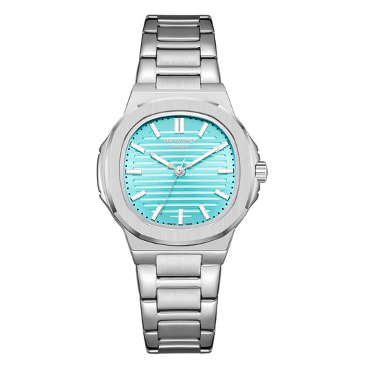 Lee Cooper, Men's, Analog Watch, Blue Dial, with Stainless Steel Band, LE-LC08017.300
