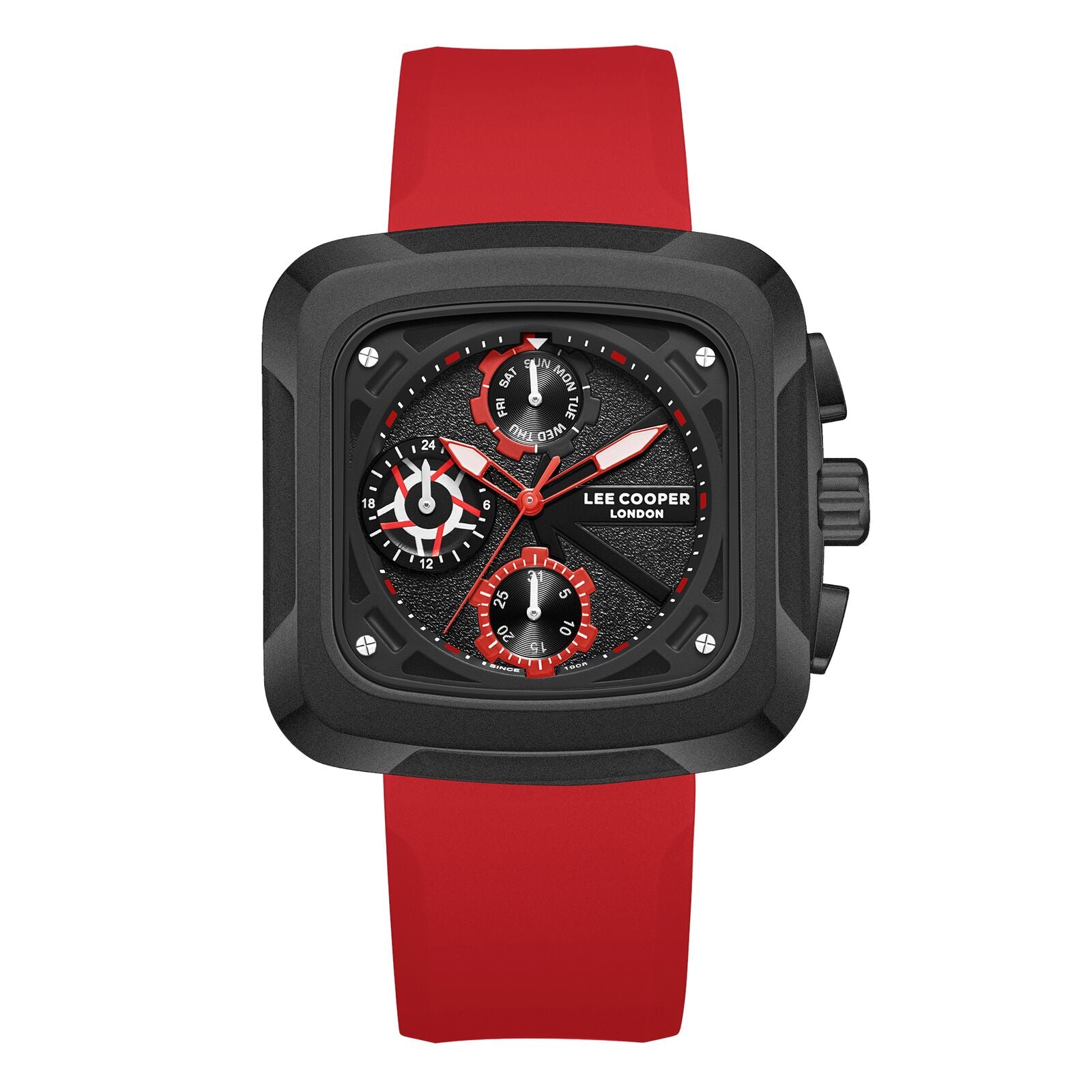 Lee Cooper, Men's, Analog Watch, Black Dial, LE-LC08012.658