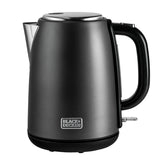 Black+Decker 1.7 liters 2200W Stainless Steel Cordless Kettle, SSJC175