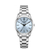 Lee Cooper Women's Analog Watch with Blue Dial and Stainless Steel Band, LC08356.300