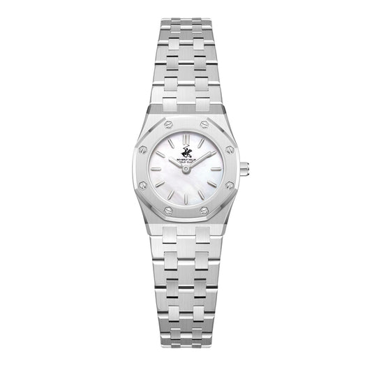 Beverly Hills Polo Club, Men's, Analog Watch, Silver Dial, with Stainless Steel Band, BH-BP3798X.320