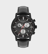 Lee Cooper, Men's, Analog Watch, Black Dial, with Leather Band, LE-LC07877.651