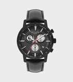 Lee Cooper, Men's, Analog Watch, Black Dial, with Leather Band, LE-LC07877.651