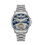 Lee Cooper Men's Automatic Watch with Dark Blue Dial and Stainless Steel Band, LC08311.390