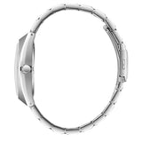 Lee Cooper Men's Date Analog Watch with Gunmetal Black Dial and Stainless Steel Band, LC08363.350