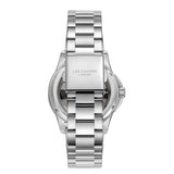 Lee Cooper Men's Automatic Watch with Black Dial and Stainless Steel Band, LC08383.350