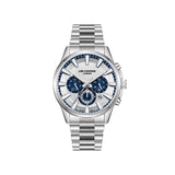 Lee Cooper Men's Multifunction Watch Silver Dial With Silver Metal Band,LC08216.330